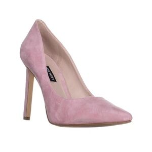 Nine West Tatianna Pump in Blush Pink Suede